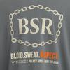 Under Armour Project Rock Letter Print Crew Neck Long Sleeve T-Shirt Men tops Clay-Green 1386920-709