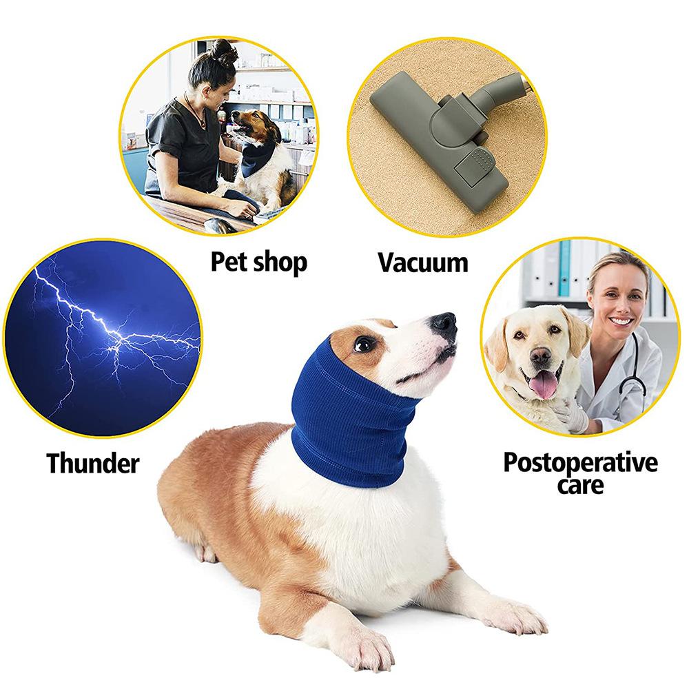 Cat and Dog Beauty Earmuffs, Pet Ears, Anti-noise Headgear, Dog Earcaps, Dog Scarves, Washable, Highly Elastic and Decompression
