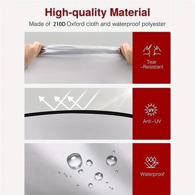 Waterproof Bike Cover With Lock Hole - Protect Your Bicycle From Rain, Sun, And Dust - Fits Most Bikes