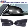 Carbon Fiber Side Mirror Cover Caps M-Style for BMW X5 F15 X6 F16 2014 2015-2018