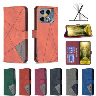 Prabangus odinis atverčiamas verslo tipo dėklas telefonui Infinix GT 20 Pro 5G Note 30 Pro Note 30i Note 30 VIP Zero 30 4G Zero 30 5G