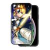 Anime fate stay night saber Cover For Apple iPhone 14 13 12 11 SE XS XR X 7 8 6 mini Plus Pro MAX 2020 Black Phone Case