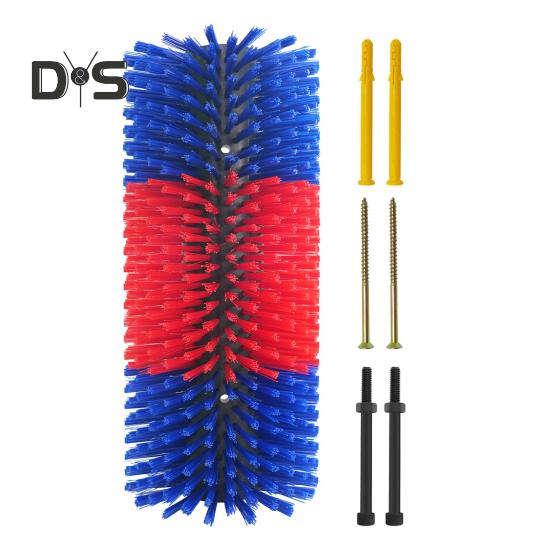 

Щетки для чесания скота, щетка для чесания коров с винтами для снятия зуда спины, щетка для чистки коз, щетка для ухода за лошадьми, свиньями, товарами для крупного рогатого скота B