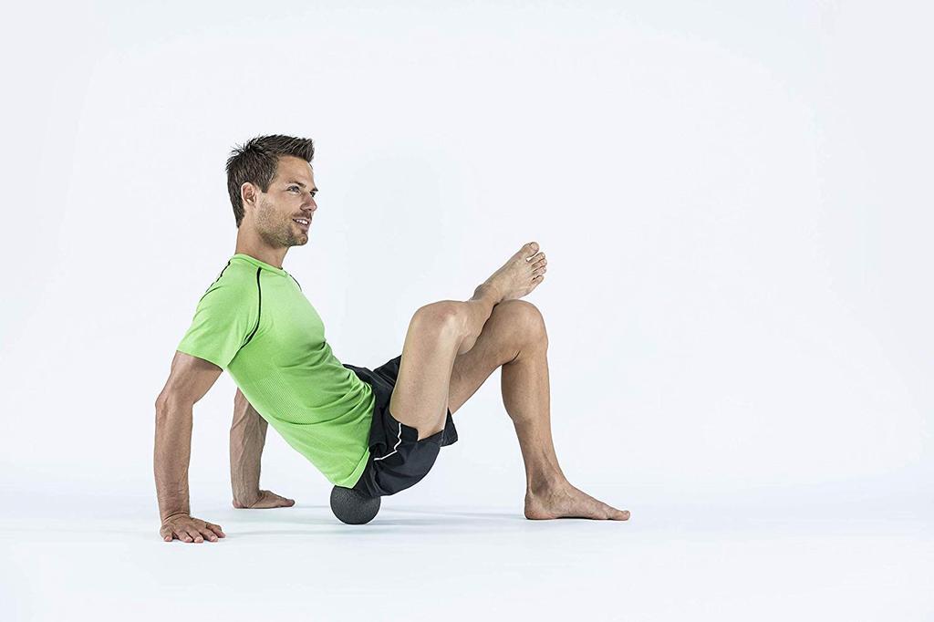 Black Roll Stretch Ball, Made In Germany, Lightweight, Black, Official Japanese Product (12cm/47g)