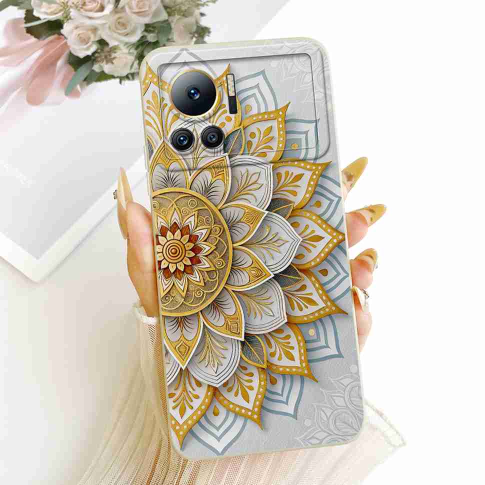 For Infinix Note 12 VIP Case Cute Cat Cartoon Flower Silicone Cover For Infinix Note12 VIP 12 Vip X672 6.7" Phone Cases Coque