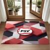 PSV Eindhoven FC Design Crystal Velvet Rug Soft Decorative Mat for Bedroom Entrance