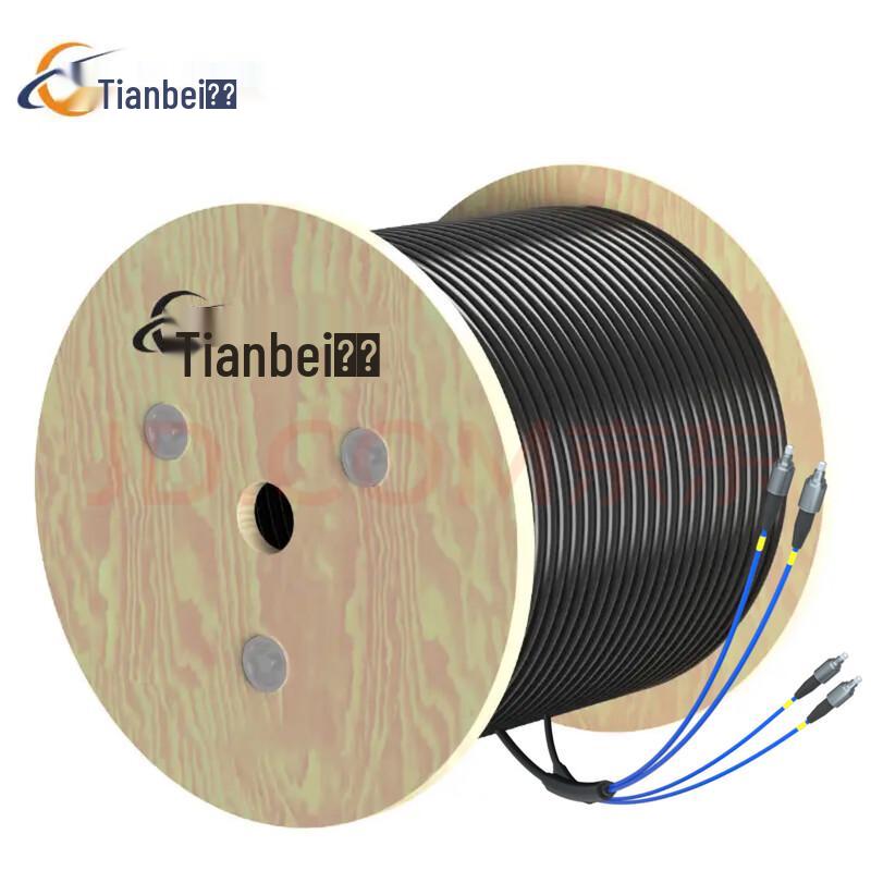 Tianbei Outdoor Armored SC-SC Single-Mode Fiber Optic Patch Cable