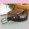 Leaf Genuine Graphic Leather Women Waist Belt Retro Pin Closure Decoration Daily