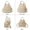 Spritzwassergeschützte Wickeltasche Mehrfache Fächer Reise Rucksack Neue Mama Tasche Damen