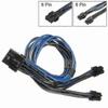Doppeltes Mini-6-Pin auf 8-Pin PCI Express Grafikkarten-Netzteil-Adapterkabel für Mac Pro Tower / Power Mac G5 A-S Edition 1212