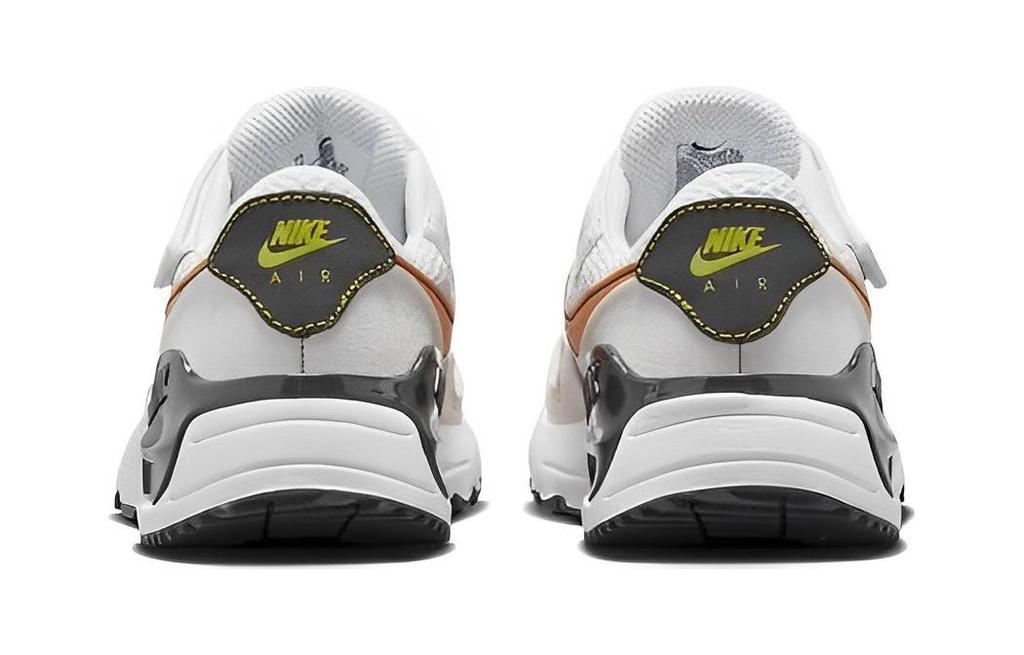 Nike Air Max SYSTM BP Comfortable Cushioning Low Top Kids Lifestyle Shoes White Gray Children Aged 3 7 Years Old DQ0285-109