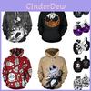 Nightmare Before Christmas Sally And Jack Skellington 3d Hoodie Sweatshirt In Various Sizes