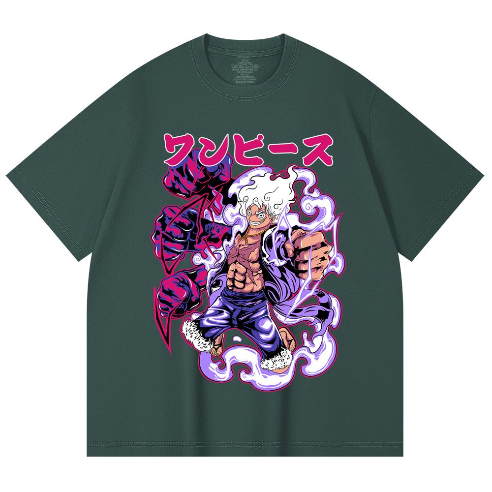 230 Gsm 100% Cotton One Piece V28 Nika Print Unisex Heavy Cotton T Shirt