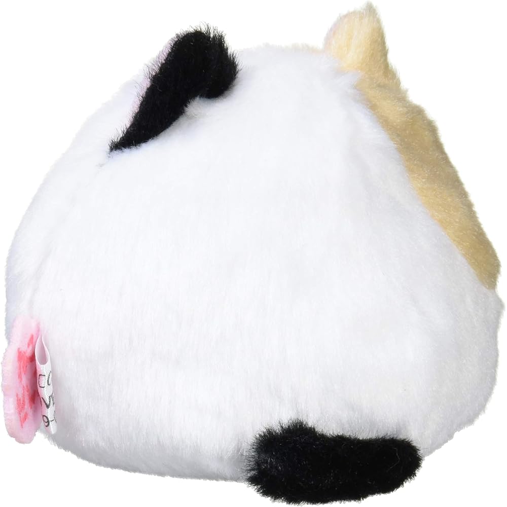 Nekodango Plush Toy Calico Cat 7cm Height Soft Stuffed Animal