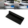 Bright Black Headlight Tail Fog Light Vinyl Film Universal 100X30Cm