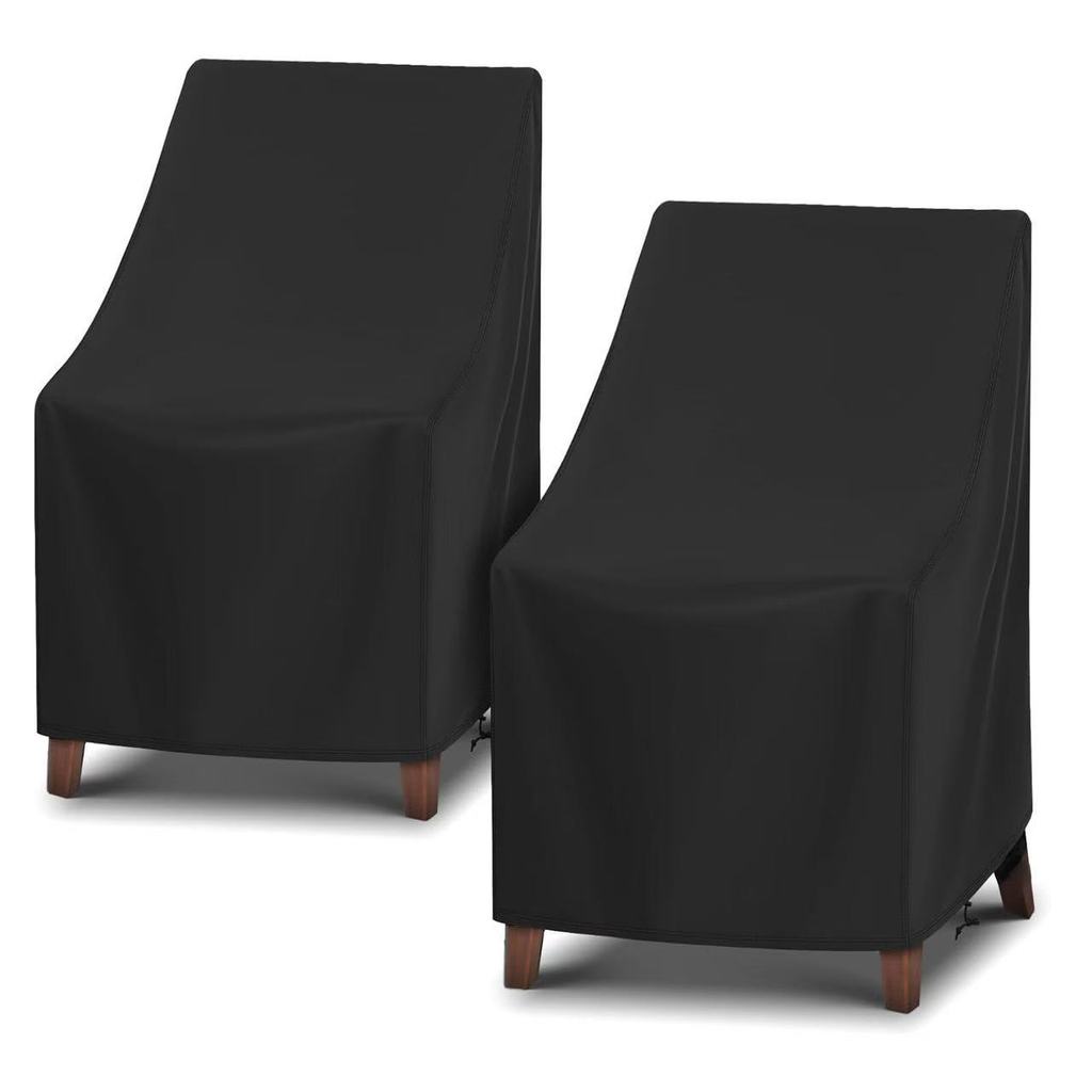 Modern Minimalist Stacking Chair Cover Waterproof Dustproof For Indoor Outdoor Furniture