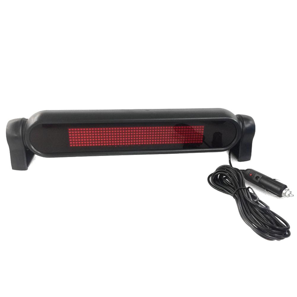 Wireless Vehicle LED Display 7X50 Dot Scrolling LED Sign Rotatable Car Display F-Best