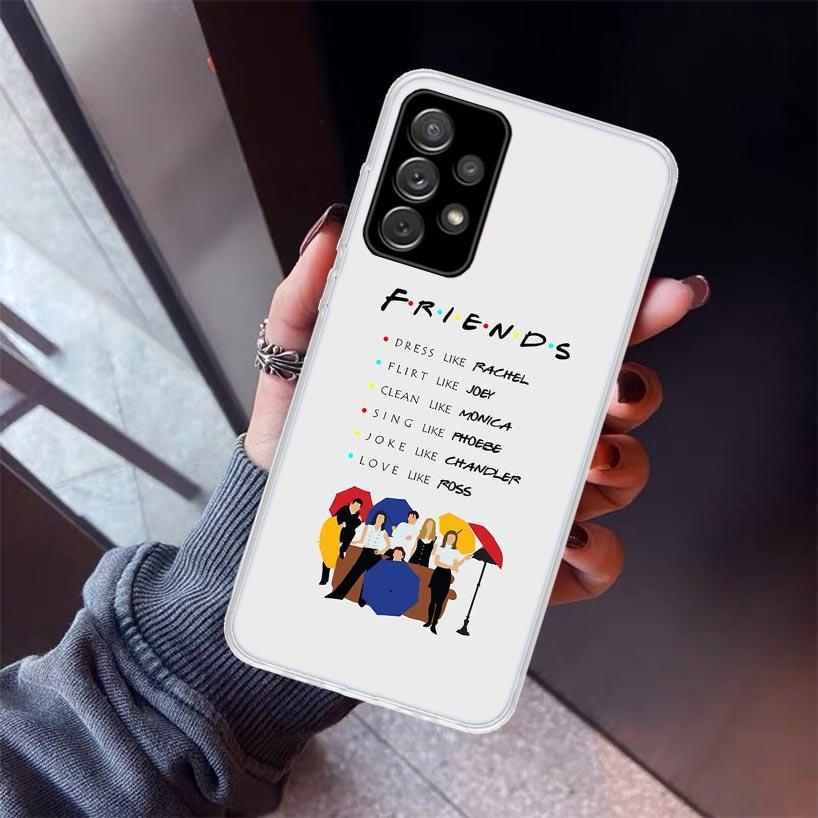 Friends TV Show Series Sitcom Phone Case For Samsung Galaxy A17 A57 A37 A16 A26 A36 A56 A15 A25 A35 A55 A14 A13 A54 A53 A34 A24