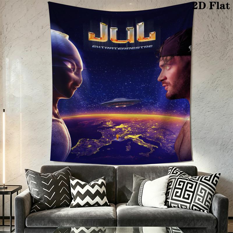 Jul C'Est Pas Des Lol Wall Tapestry Aesthetic Wall Hanging Printed Fabric Blanket Decorative Tapestries for Bedroom Living Room Home Decor