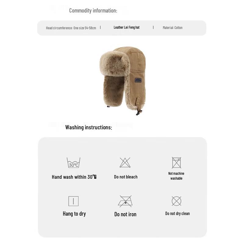 Beierlan JZA204 Winter Trooper Mütze