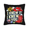 I Knew It I Knew You Cartoon Movie Square Pillow Cases TS Cushion Covers Customized Zippered Decorative Pillowcase for Sofa