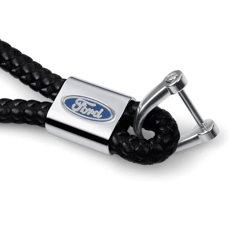 Bilklistermärke Ford Ny 2025 Het Bilstyling Nyckelring Nyckelring Hängen Bilinteriördekoration För Ford Focus 2 3 4 Mondeo Fiest