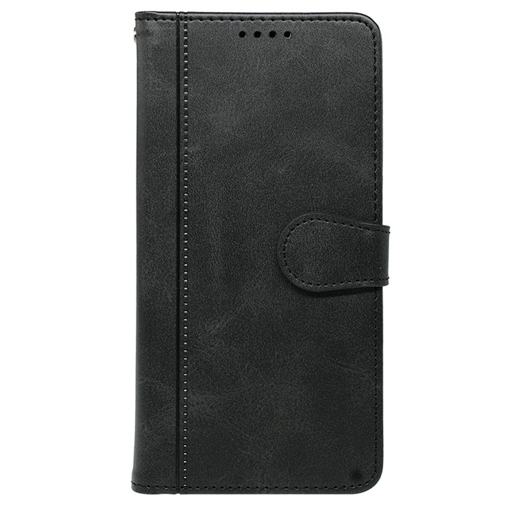For Motorola Edge 50 Pro 5G Case Calf Texture Leather Stand Book Style Phone Cover
