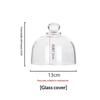 Dustproof Glass Cake Cover Food Grade Lead Free Clear Lid for Baked Goods Fruit Display