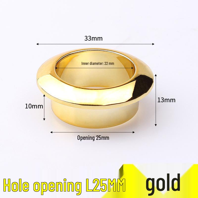 ABS Plastic Round Desktop Cable Grommet Cover, Wire Management Ring