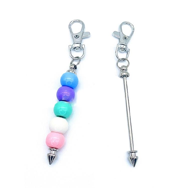 30Pcs Stylish Rod Pendants Metal Jewelry Supplies Jewelry Craft Metal Stick Pendants for Custom Necklaces and Earrings