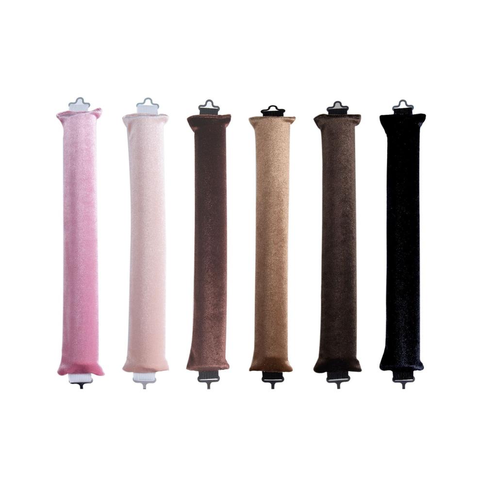 Heatless Hair Curler Sleep Curly Hair Stick Flexi Rods With Hook Sleep Curling Iron For Dry Hair Lazy Beauty Tools 6 Colors