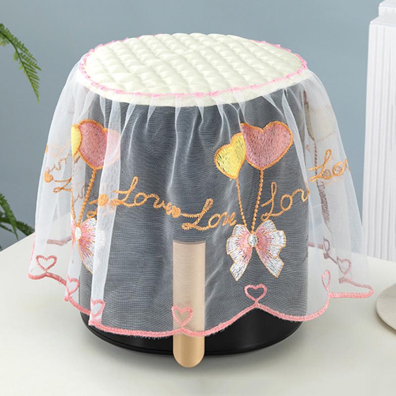 Universal Air Fryer Dust Cover Electric Rice Pot Dust Cover Lace Fabric Cover For Laundry Kitchen Appliances Dust Cover