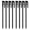 Ellisse Forged Peg Stake 28cm Cation Electrodeposition Coating 8-Piece Set MK-280K MADE JAPAN