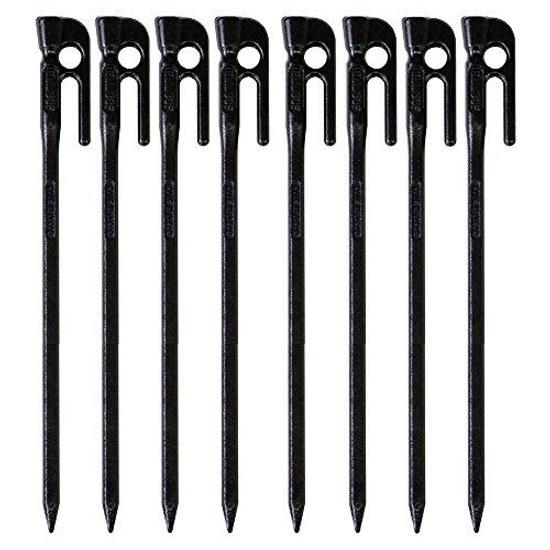 Ellisse Forged Peg Stake 28cm Cation Electrodeposition Coating 8-Piece Set MK-280K MADE JAPAN