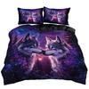 New Star Wolf Pack Digital Printing 3D Quilt Cover, Bedding Home Textiles Three-Piece Set, Factory Home Textiles