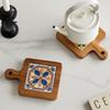 Shan Chong Shan Japanese Solid Wood Tile Coaster