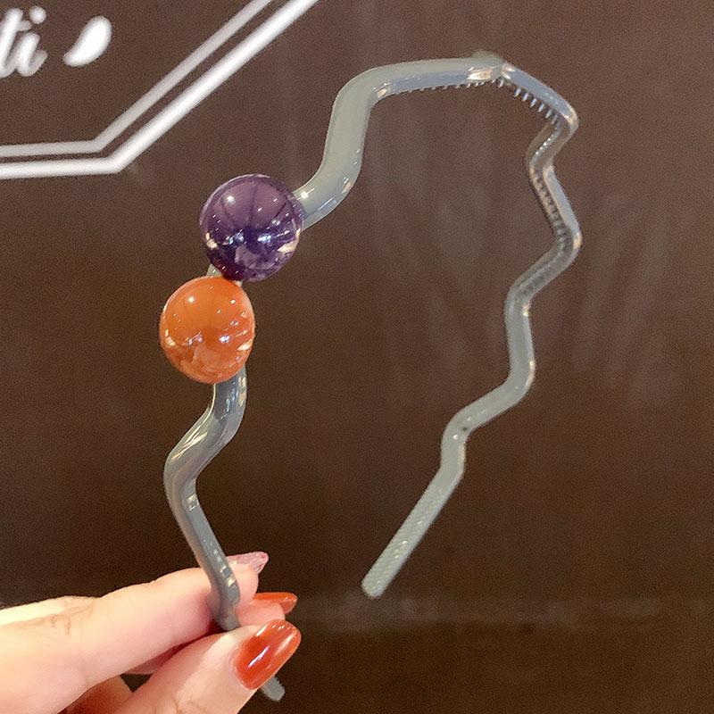 

Корейская модная нескользящая шпилька: Милый, универсальный и легкий обруч для волос для женщин