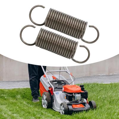 2Pcs Mower Belt Tension with Hooks 502027 Metal Part Maintenance Replacement for 5/6/7ft Finish