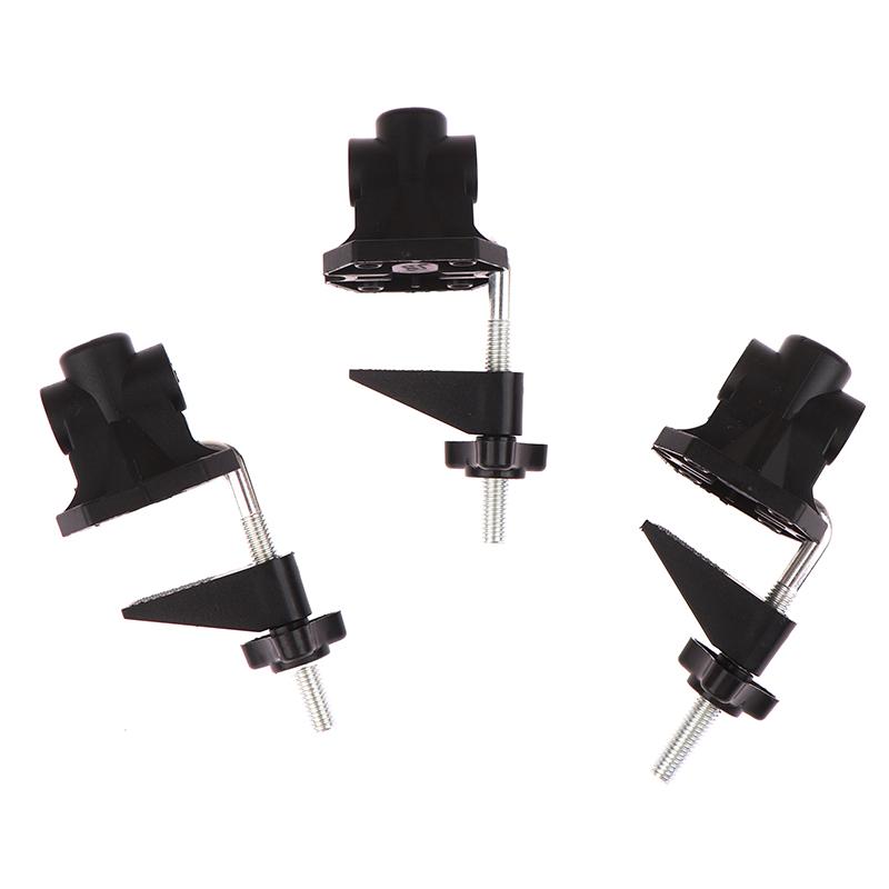 1 Stück Tischlampen-Hardware Klipphalterung Klemme Feste Schreibtischlampe Klipp Kamera-Blitzhalterung Passend für Mikrofon Schreibtischlampe Lupenhalterungen