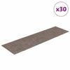 VidaXL Self-adhesive Stair Treads 30 Pieces 76 X 20 Cm Beige Rectangular 3365730