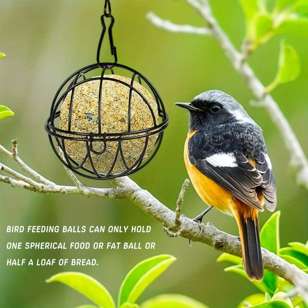Temu Outdoor Squirrel-Proof Metal Bird Feeder with Gift Box