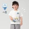 Rightou Summer 2025 Boys' Short-Sleeve T-Shirt - New Children's Toddler Top, Lightweight Half-Sleeve Style