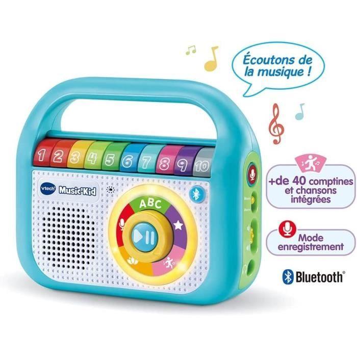 Baladeur musical - vtech baby - music'kid - 40 chansons - mixte