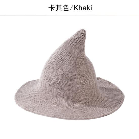 Halloween hat, witch hat, magician's hat, wool wizard hat