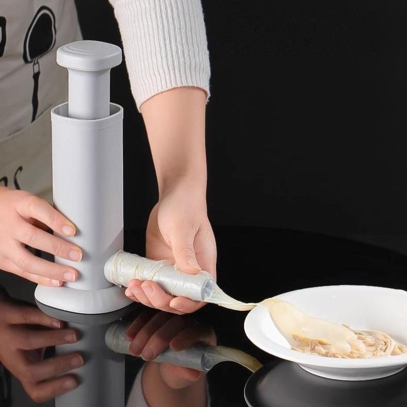 2In1 Homemade Sausage Maker With Stuffing Pipe Manual Fast Meat Stuffer Filling Machine Large Capacity Heavy Duty Kitchen Tools