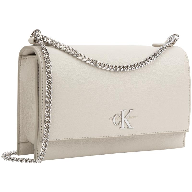 New CALVIN KLEIN Blended Material Shoulder Bag Women's DH2806-GTR