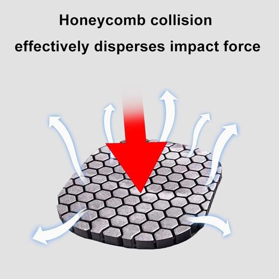 1Pc Shin Guards Sock with Honeycomb Pads Lightweight Ski Soccer Shin Pads Sock Non-slip Elastic Compression Calf Sleeve Protective Gear