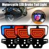 High Quality Waterproof Motorcycle LED Tail Lights Durable High Visibility Turn Signal Light Brake Lamp Motorcycle Use