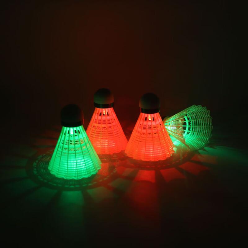 WEZHO LED Nylon Night Badminton Shuttlecocks