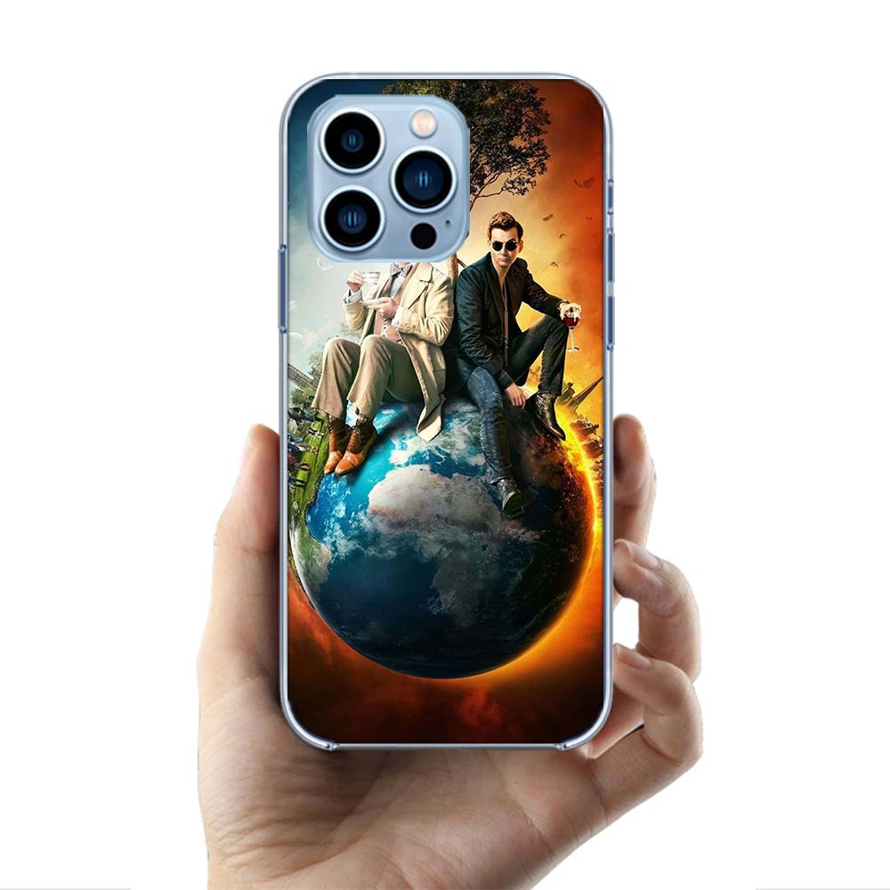 Good Omens TV Cases Phone Case For Iphone 17E 16E 17 Air 16 Pro Max 15 Pro 14 Plus 11 13 12 Mini Cover Cases Compatible with Sui
